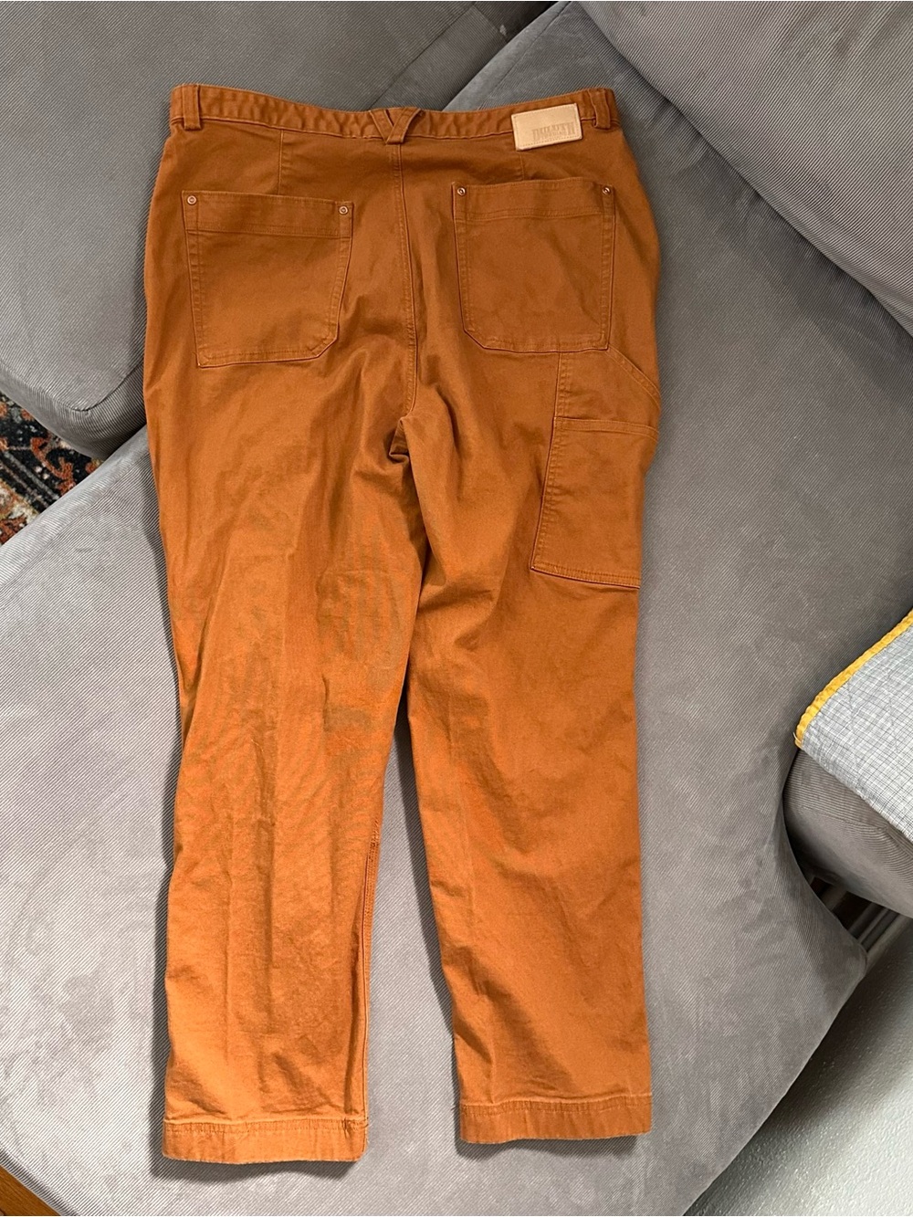 Duluth Trading Co. Utility Work Pants Womens 18x29 Double Knee Carpenter - Picture 6 of 10